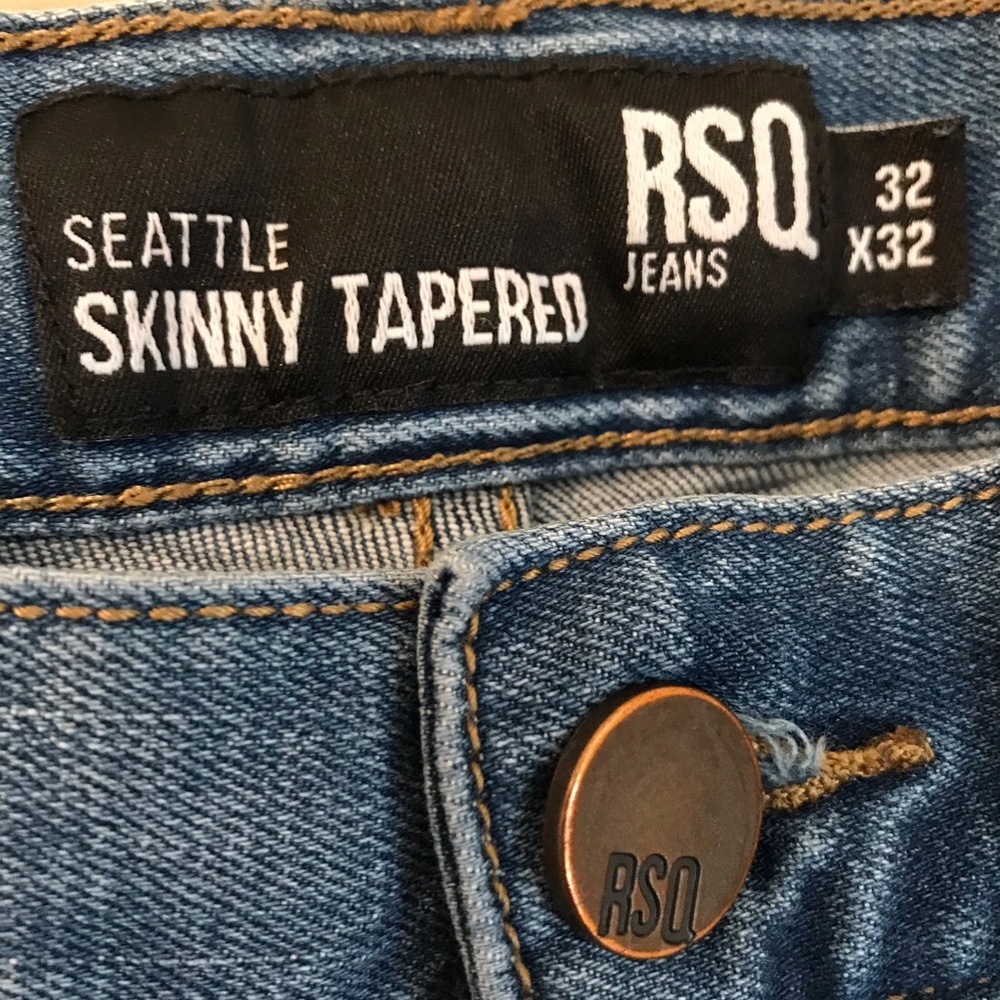 RSQ Seattle Skinny Tapered Jeans - Picture 4 of 7